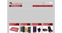 Desktop Screenshot of lainasproducts.com